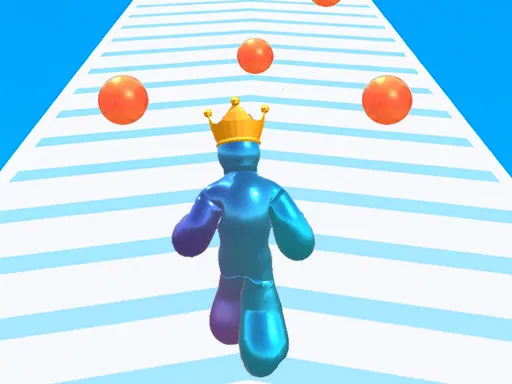 Bubble Man Runner Game