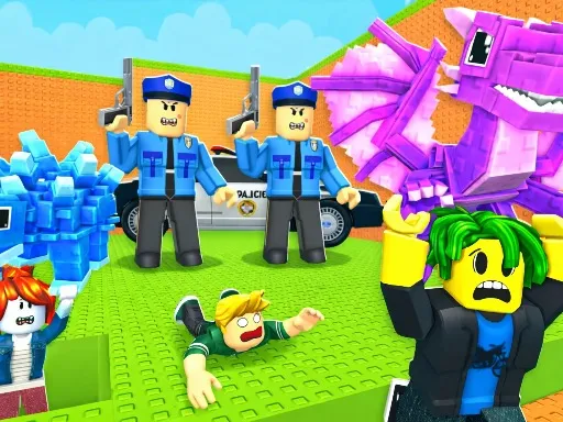 Escape Police for Brainrots