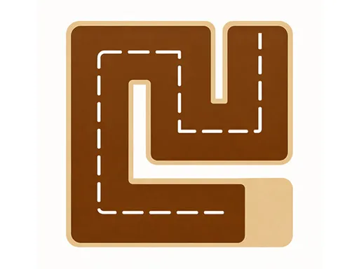 Fill Line : one line puzzle game