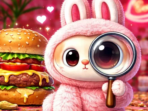 Labubu Hidden Burger