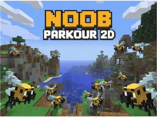 Noob: Parkour 2D