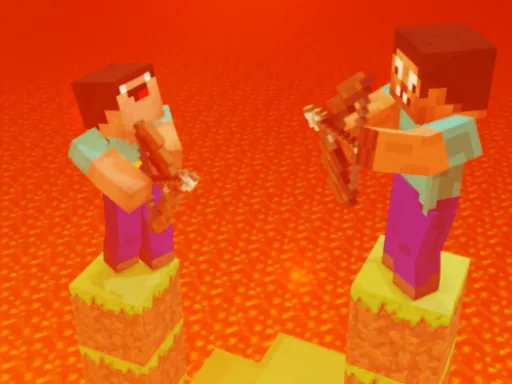 Noob vs Pro But Archers Minecraft
