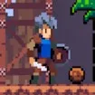 The Blue-Haired Warrior vs. the Red Mushroom Monsters