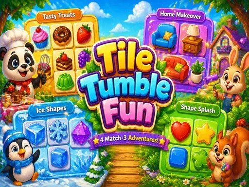 Tile Tumble Fun 4 in 1